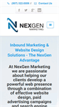 Mobile Screenshot of nexgenmarketingmn.com